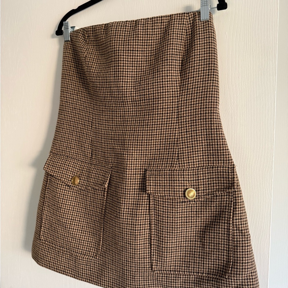 Ronny Kobo Collection Brown Houndstooth Mini